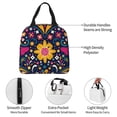 thumbnail image 3 of Pofeuu Cinco De Mayo Floral Print Lunch Bag Lunch Box Large Capacity Insulated Lunch Bag for Adult, Leakproof Reusable Lunch Tote Bags for Work, 3 of 5