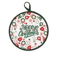 thumbnail image 2 of xihome Juego de toallas de mano colgantes navideñas, paño de cocina de polister, regalo decorativo navideño, 2 of 6