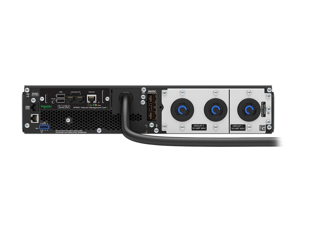 APC Smart-UPS SRT 3000VA RM Network Card - UPS - 2700 Watt - 3000 VA - with APC UPS Network Management Card AP9631