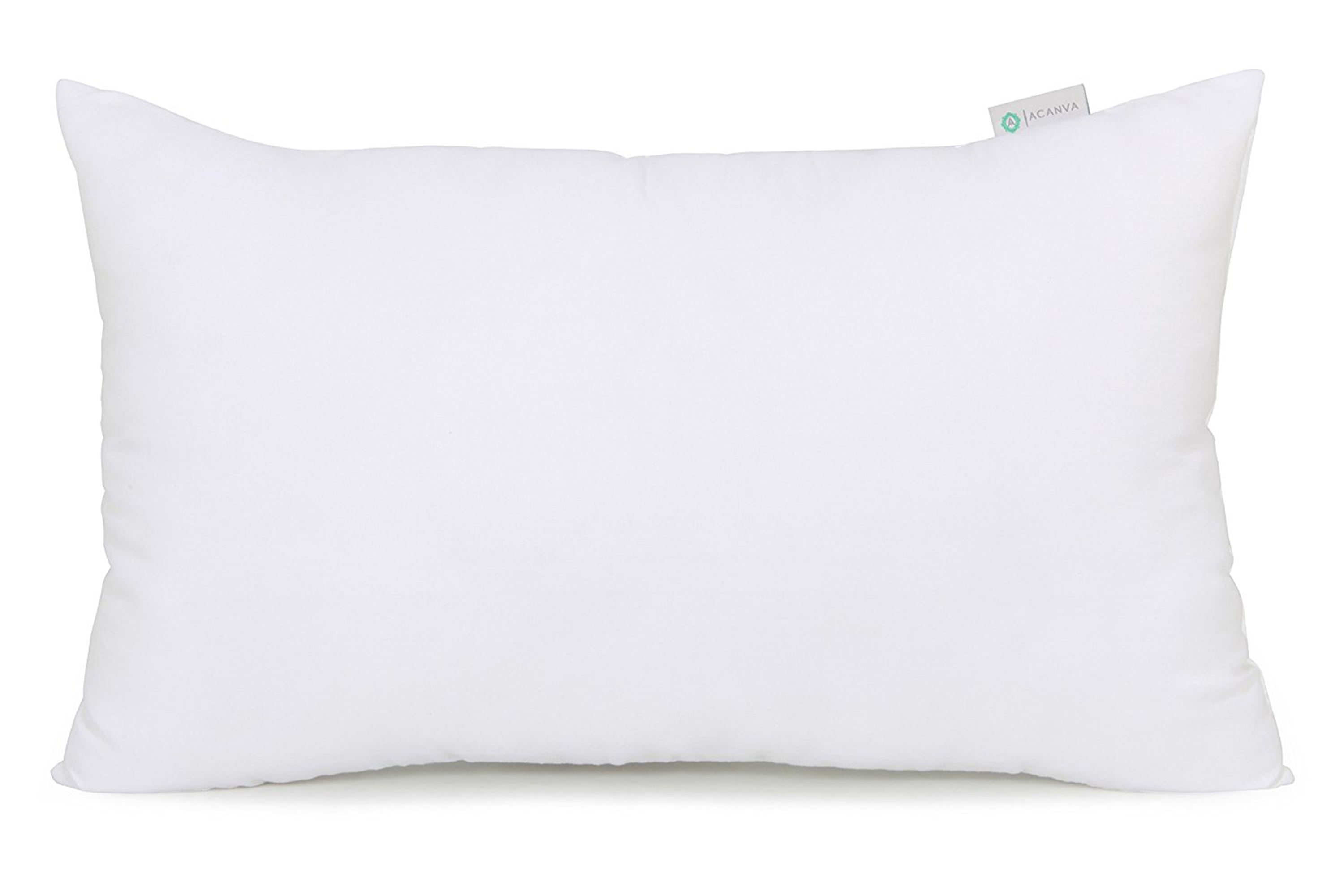 Acanva Decorative Rectangle Throw Pillow Inserts Hypoallergenic Form Stuffer Cushion Sham Filler 16 L X 26 W White Walmart Com Walmart Com