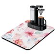 thumbnail image 1 of High-Absorbency Dish Drying Mat - Watercolor Floral Design - Large Size for Maximum Coverage, 1 of 7