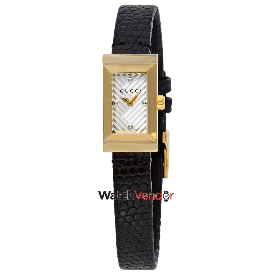 Gucci G Frame Silver Dial Las Watch Ya147507