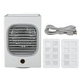thumbnail image 1 of Ventilador de aire acondicionado multifunción silencioso USB portátil ventilador de refrigeración de escritorio para el hogar oficina sala de estar A, 1 of 5