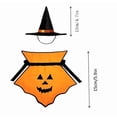 thumbnail image 4 of Hvmvliv Halloween Porch Goose Costume Set with Pumpkin Cape and Witch Hat for Lawn Statue Outdoor Garden Holiday Decor, 4 of 6