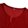 thumbnail image 6 of Men's Ribbed Henley Tank Tops Knit V Neck Sleeveless Workout T Shirt Muscle Gym Fitness Tee Navy, 6 of 7