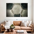 thumbnail image 2 of Elephant Stock Soccer Ball Wall Art - Horizontal Multi Panel Canvas - 3 Pieceliving Room Wall Decor - Photography Sports Multi Panel - Beige And Gray Decor - 65" x 42", 2 of 8