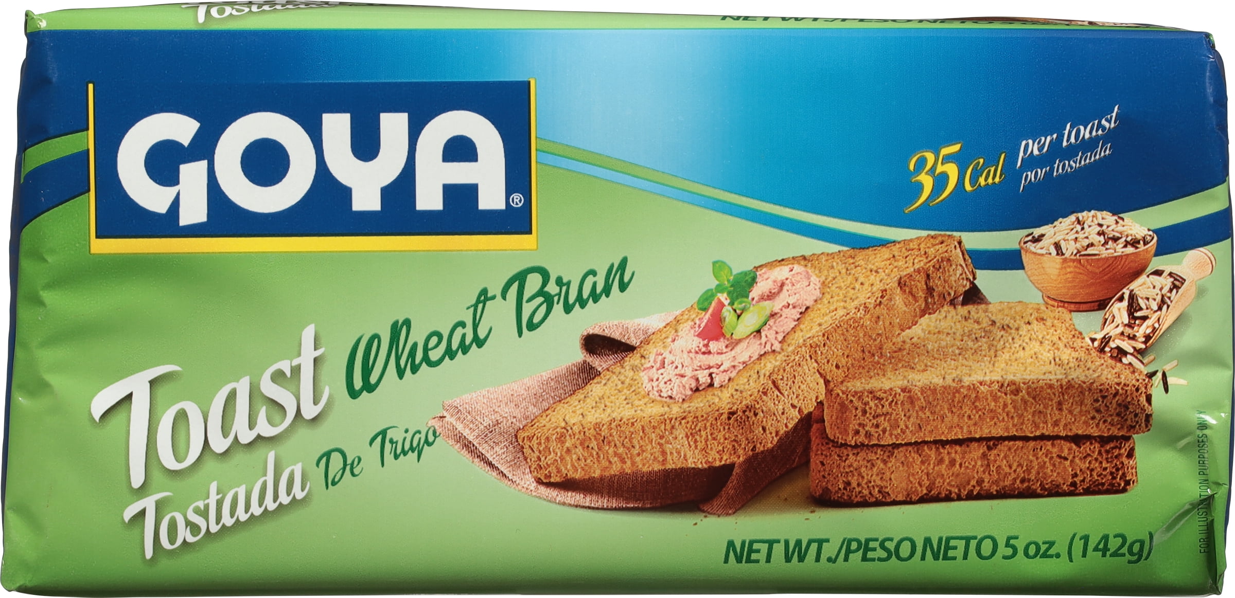 Goya Toast Wheat Bran Cereal, 5 oz