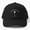 Black, variant on Charleston Beach Baseball Cap, Palm Tree Swimming Scuba SC Travel Design, Classic Hat