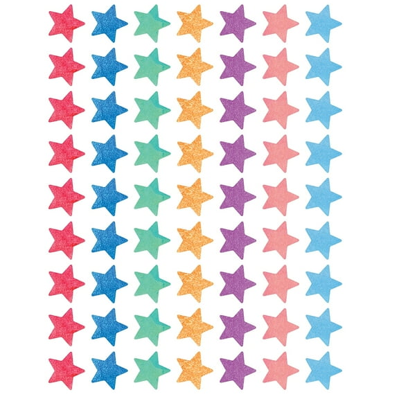 Watercolor Stars Mini Stickers [TCR8897]