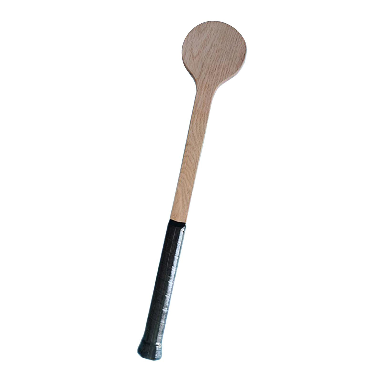 harayaa Tennis Racket Pointer Wooden Tennis Spoon Starter Beginner Accurate Batting Mid Tennis Sweet Spot Practice Hitting Training Equipments Gear