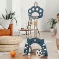 thumbnail image 6 of GARENDE 3 in 1 Basketball Hoop Set Portable Basketball Stand for Party Yard Carnival Blue, 6 of 9