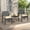 3 PCS-Cushion-Beige, variant on Asofer 3 Pieces Patio Chairs with Cushions, All-Weather Outdoor Rattan Furniture Sets with Glass Table for Garden, Porch, Bistro, Yard, Gray