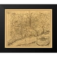 thumbnail image 2 of Newhorn 17x15 Black Modern Framed Museum Art Print Titled - Connecticut - Newhorn 1797, 2 of 5