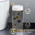 thumbnail image 3 of Cubo de Basura Automático con Sensor para Baño - 7 L Cubo de Basura con Tapa, Botes de Basura Inteligente, con Estrecho, sin Contacto, para Dormitorio, Baño, Cocina, Oficina, 3 of 4