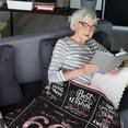 thumbnail image 3 of LHSHID 70th Birthday Gifts for Women Blanket Funny 70th Birthday Decoration for Women Birthday Gifts for 70th Women Best 70th Birthday Gift Ideas for Women Happy Birthday Gifts 40"x50", 3 of 6