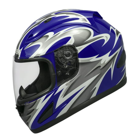 Raider Full Face Motorcycle Helmet Street Bike Helmet DOT