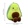 thumbnail image 4 of 1pc Avocado Plush Pillow Avocado Plush Toys Cartoon Throw Pillow for Home, 4 of 9