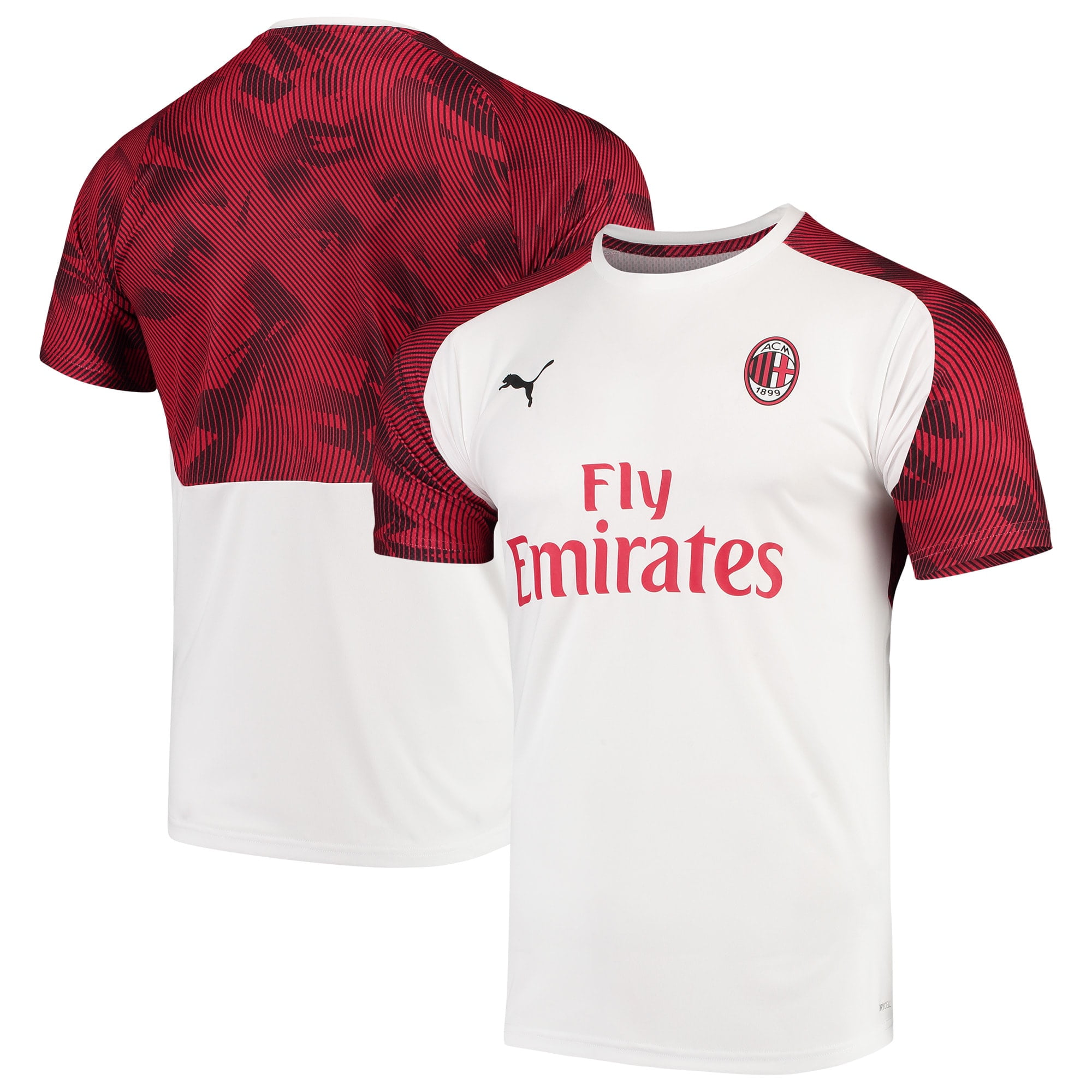 AC Milan Puma 2019/20 Training Jersey - White - Walmart.com - Walmart.com