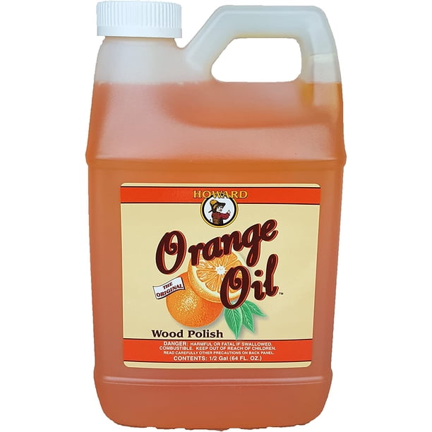 Howard Orange Oil 64 Ounce Half Gallon, Clean Kitchen Best