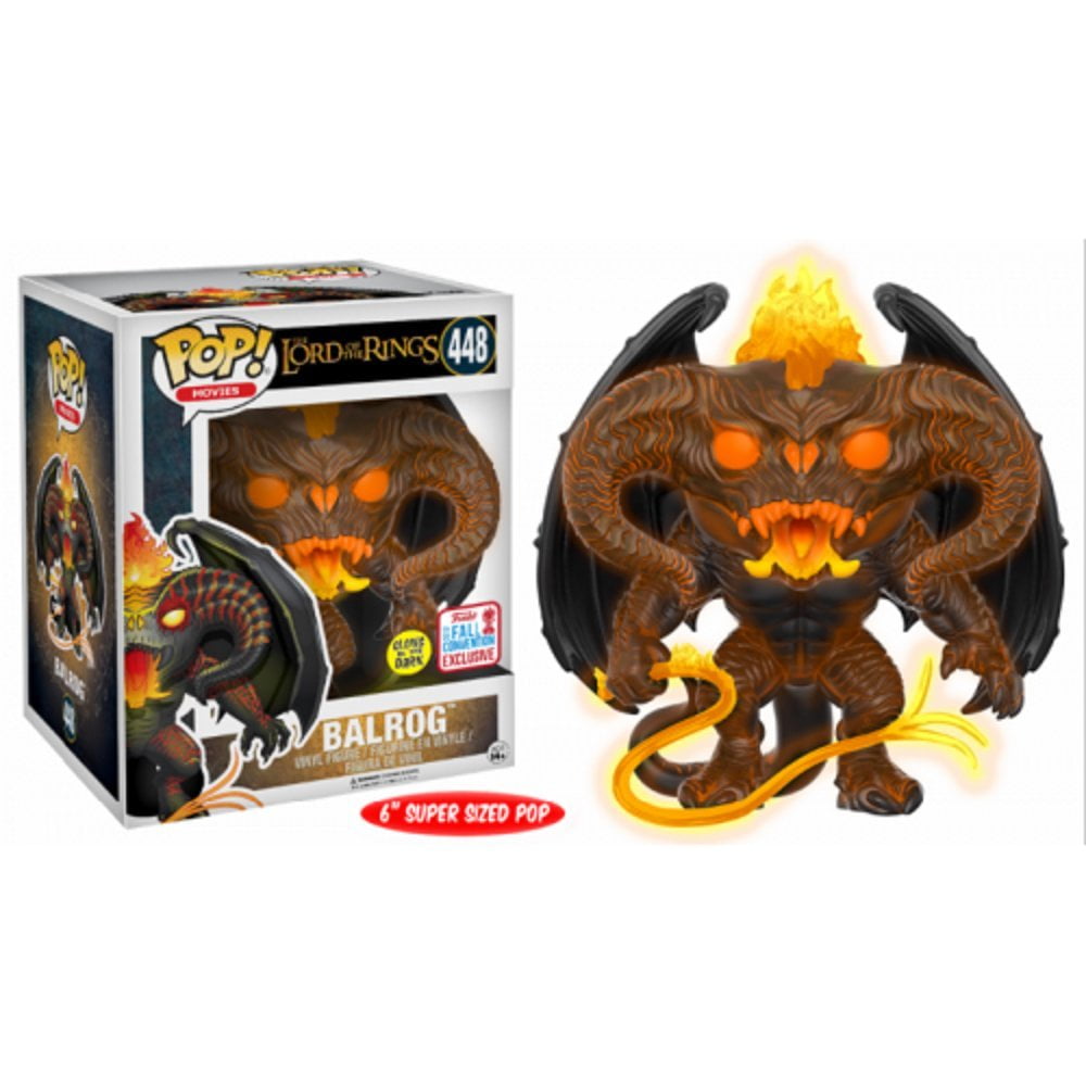 Glowing Balrog Lord of the Rings Funko Pop! Vinyl Figure 448 NYCC 2017