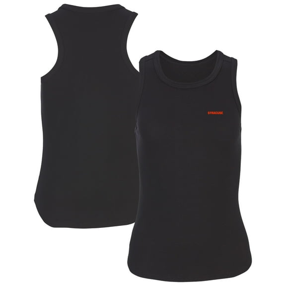Women's Black Syracuse Orange Adrienne Tank Top