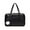 Black, variant on Laptop Bag for Women, Large Capacity PU Leather Travel Handbag, Japanese Style School Shoulder Bag with Headphone Hole, Portable Computer Briefcase for Business College Daily 16.9x14.2x1.2 Inches