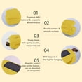 thumbnail image 4 of Mini sellador de vacío de calor de bolsa de mano portátil con cortador para bolsas de plástico para Tomshoo Amarillo, 4 of 7