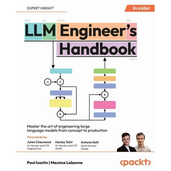 LLM Engineer's Handbook: Master the art of engineering large language models from concept to production, (Paperback)
