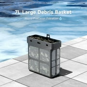 WYBOT F1 Solar-Powered Robotic Pool Skimmer, Automatic Surface Cleaner