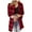 Red, variant on Dxzfnsa Cardigans for Womens Casual Solid Color Plaid Hoodless Jackets Lightweight Soft Fall Coat