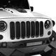 thumbnail image 5 of Insertos de parrilla Hooke Road para Jeep Wrangler JK, color negro mate, 5 of 9