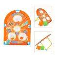 thumbnail image 1 of Minkissy Bag Toss Game 1Set Sandbag Game Board Orange Color For Reaction Training Toddler Party Games Indoor Activities, 1 of 5