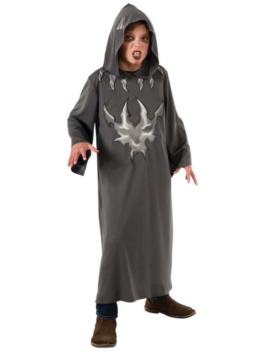 Rubies Costume Co Kid's Grey Devil Smokey Skull Summoner Robes Costume