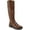 Brush Brown, variant on Womens Chaya Tall Block Heel Knee-High Boots