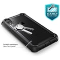 thumbnail image 3 of YOYO Ares Case for iPhone XR 2018, Full-Body Rugged Clear Bumper Case with Built-in Screen Protector (Black), 3 of 8