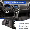 thumbnail image 4 of Car Steering Wheel Left Multifunction Button Speed Cruise Control Switch 96892140 for Chevrolet Cruz, 4 of 5