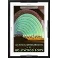 thumbnail image 5 of Art.com Hollywood Bowl Poster, Los Angeles, California Art Print, Black Frame Wall Art, 17" x 23", 5 of 5