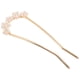 thumbnail image 1 of Horquilla para el pelo en forma de U para niñas, horquilla para el pelo, moño francés, horquilla de perla, accesorio para el pelo recogido, pasador para moño, 1 of 7
