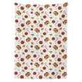 thumbnail image 3 of Ambesonne Christmas Tablecloth Rectangular Table Cover, Xmas Ornaments Bells, 60"x90", Multicolor, 3 of 4