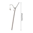 thumbnail image 3 of BotaniNest Rod Shaped Reusable Drinking For And Novelty Silicone With Cleaning Brush, 3 of 7
