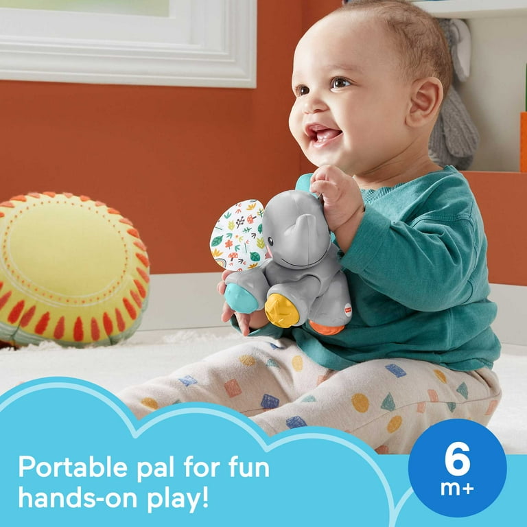 Fisher-Price Elephant Clicker Pal Infant Fine Motor Toy for