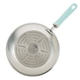 thumbnail image 5 of Rachael Ray Create Delicious 10 Piece Stainless Steel Pots and Pans Sets, Light Blue Handles, 5 of 8