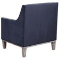 thumbnail image 4 of Picket House Furnishings Fauteuil d'Appoint Aster en Bleu Marine, 4 of 11