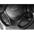 thumbnail image 4 of for Toyota CHR CH-R 2018-2022s Carbon Fiber Steering Wheel Blade Cover Trim 1pcs-, 4 of 4
