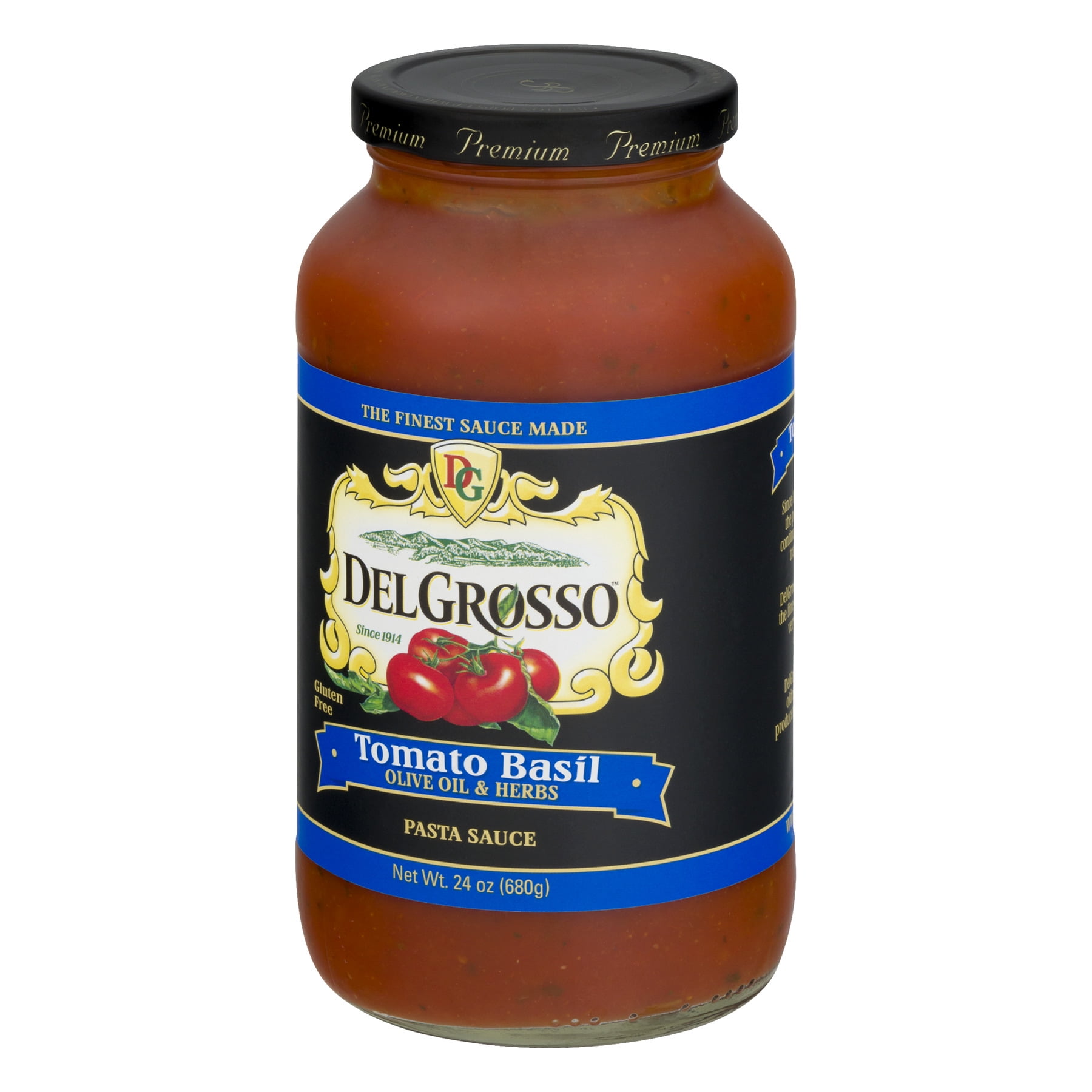 (12 pack) Del Grosso 24oz. Tomato Basil