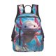 thumbnail image 1 of Fotbe Cute Underwater Axolotl Mochila Ligera para Hombres y Mujeres - Duradera y Resistente al Agua, Ideal para Escuela, Trabajo, Viajes y Uso Diario, 1 of 7