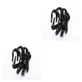 thumbnail image 2 of Minnieouse Paquete de 4 pasadores Grip Clips de garra de plástico sólido Accesorios negros y marrones Pasadores de San Valentín para Type1 NO1 Minnieouse  CBP370334, 2 of 6