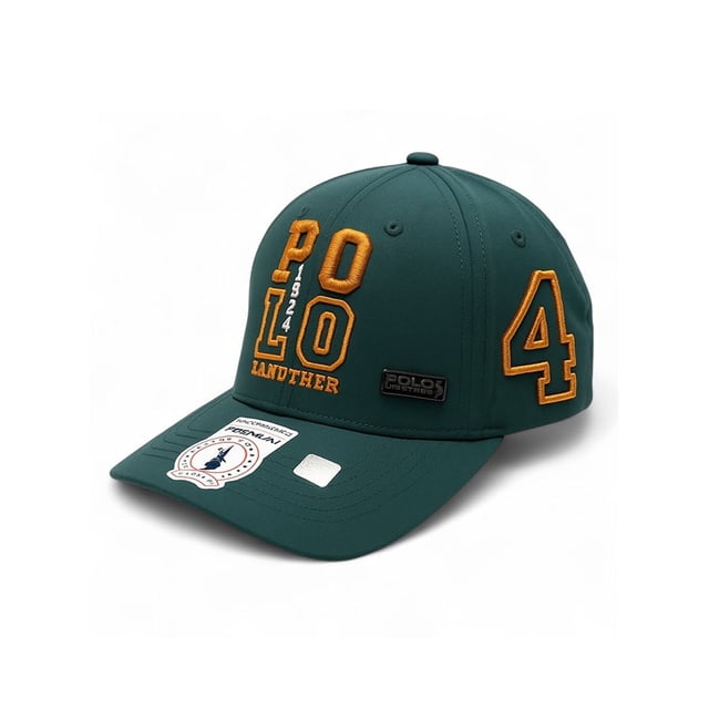 Gorra Polo edición 1924 con broche ajustable para hombres estilo premium