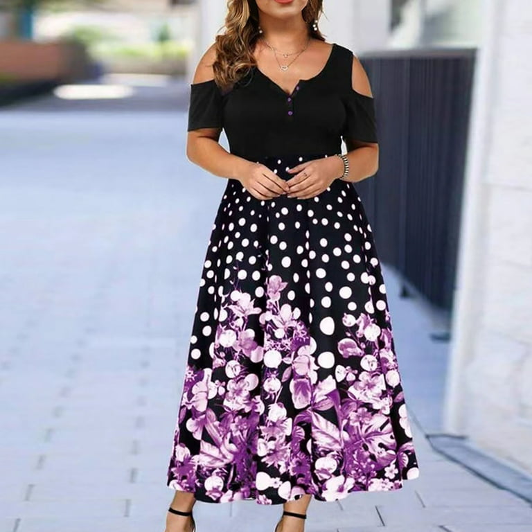  Sandals for Women Dressy Summer Plus Size Maxi Dress for Women  Purple Dress Women Sundresses for Women Casual Beach Plus Size Party  Dresses for Women Spring Midi Dresses for Women My