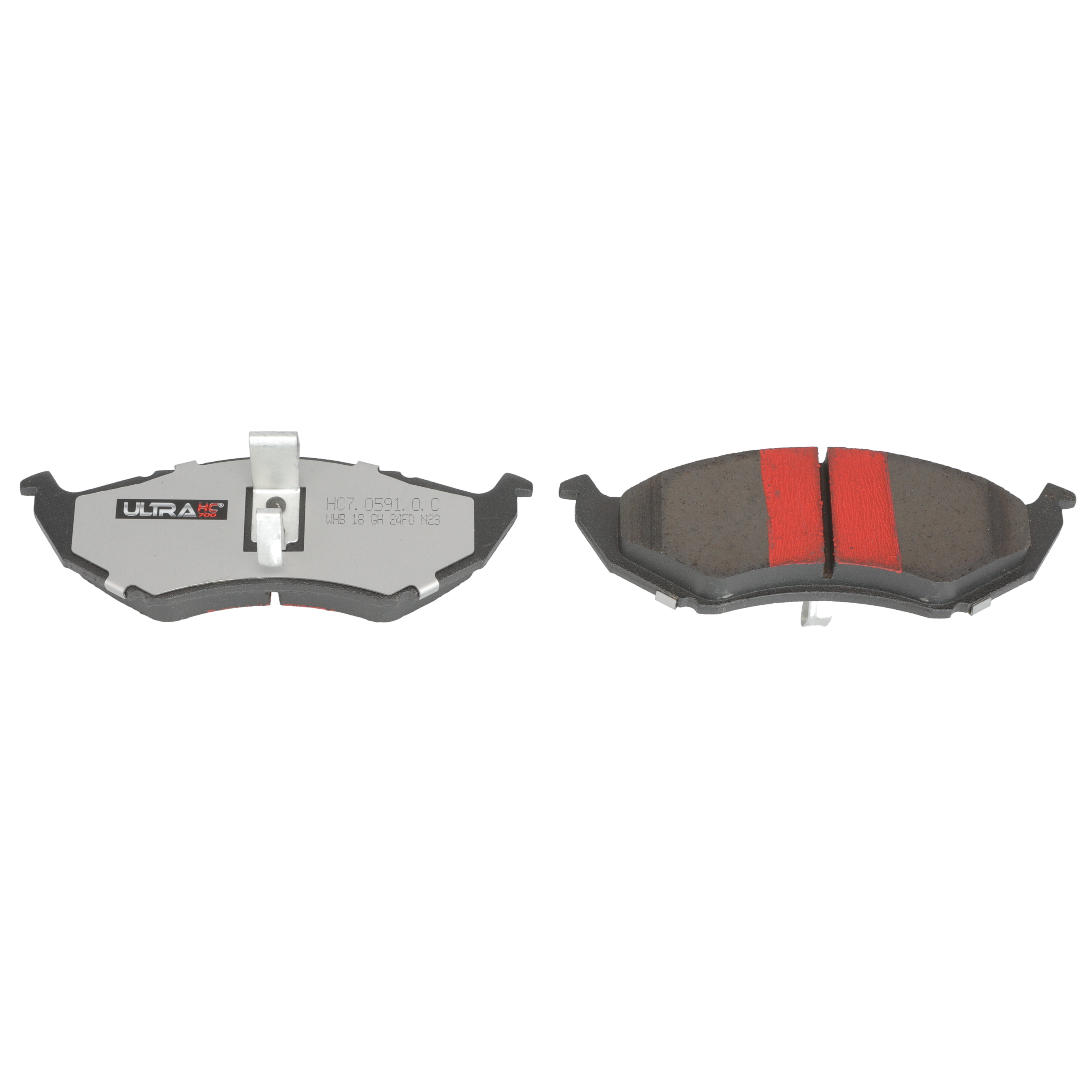 UltraHC 700 Brake Pad Set, Front HC7.0591.0.C, Dodge Caravan 2000-1996